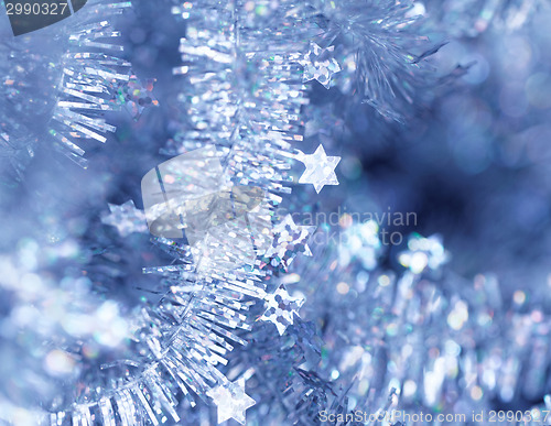 Image of Tinsel - Christmas decoration.