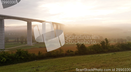 Image of Large highway viaduct ( Hungary)