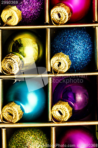 Image of Christmas ornaments