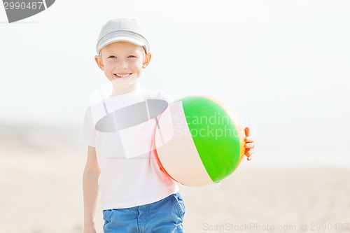 Image of boy with ball
