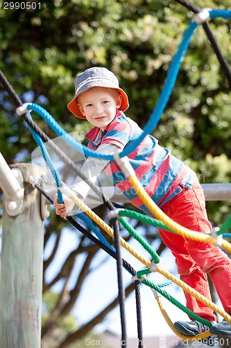 Image of boy playing