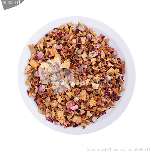 Image of Potpourri on a white plate