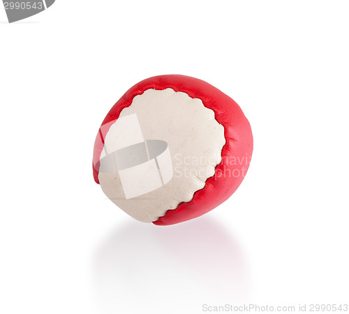 Image of Red and white ball