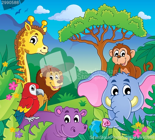 Image of Image with jungle theme 9
