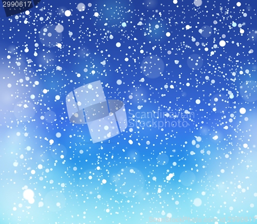 Image of Snow theme background 3