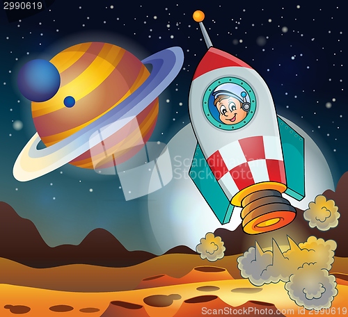 Image of Image with space theme 3