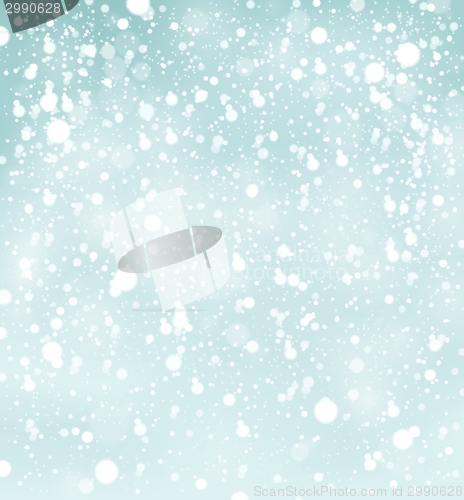 Image of Snow theme background 2