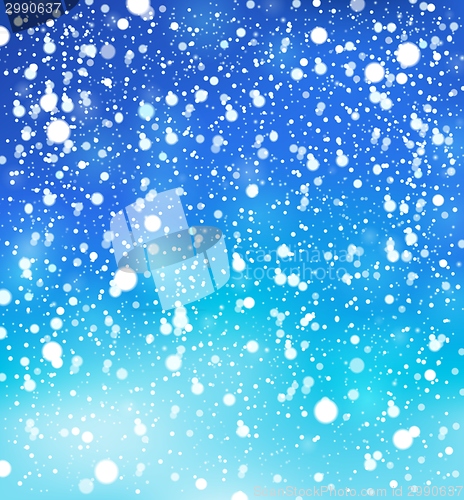 Image of Snow theme background 1