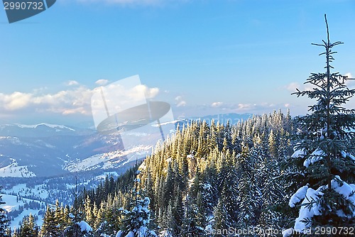 Image of Winter mountain landscape