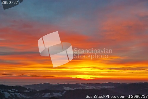 Image of Golden sunrise