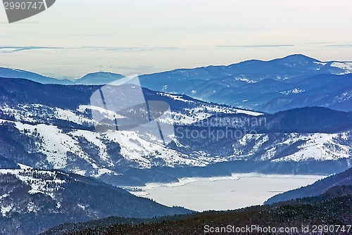 Image of Frozen lake