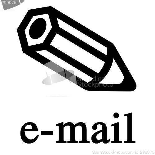 Image of Email sign in black and white