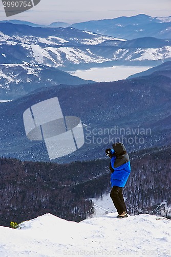 Image of Tourist taking photos