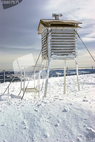 Image of Winter weather station