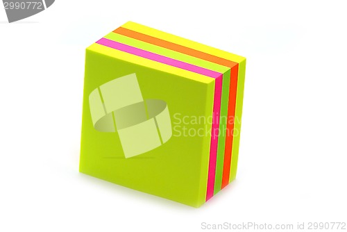 Image of Stack of post its
