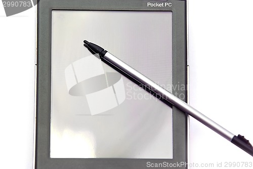 Image of Touch screen display and stylus