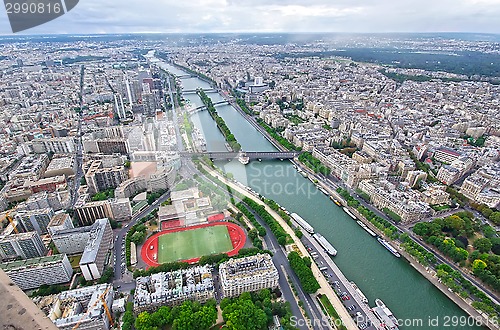 Image of Paris, aerial view