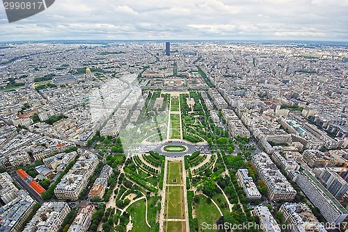 Image of Panoramic view of paris