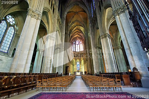 Image of Inside Notre Dame Cathedral