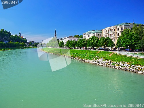 Image of River in Salzburg