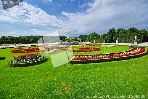 Image of Beautiful gardens in Vienna