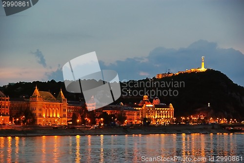 Image of Gellert Hill in Budapest