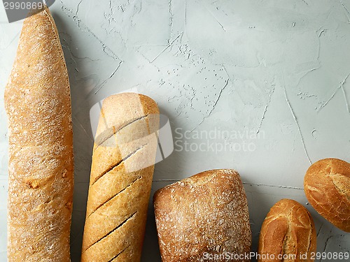 Image of freshly baked bread buns