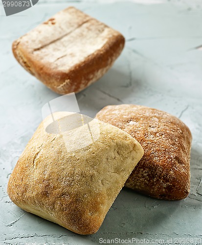 Image of freshly baked bread buns