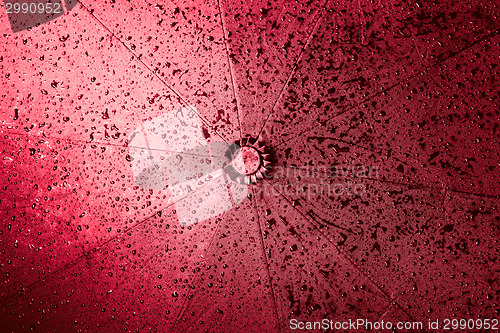 Image of Red Umbrella Background