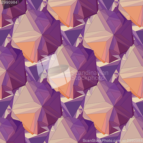 Image of Geometric seamless background.