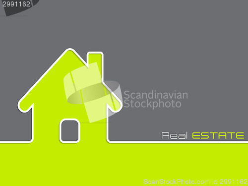 Image of Real estate advertising background