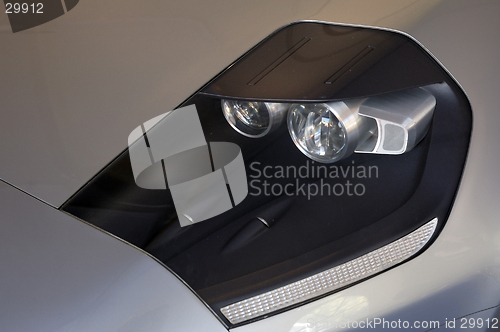 Image of Sports Car Headlight