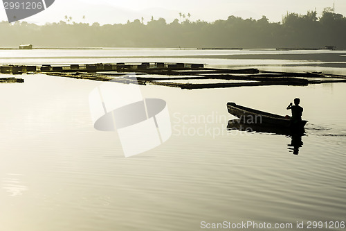 Image of Early Lake Fishing