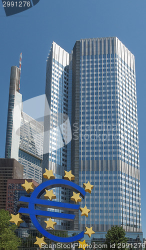 Image of European Central Bank in Frankfurt