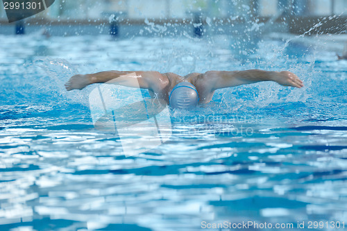 Image of swimmer athlete