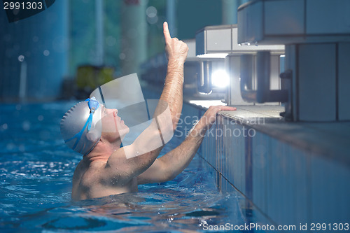 Image of swimmer athlete