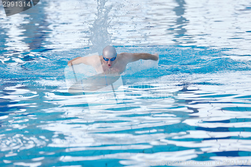 Image of swimmer athlete