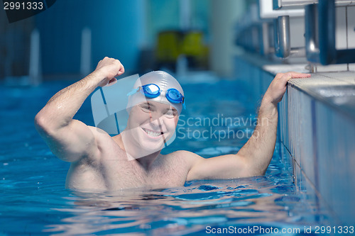 Image of swimmer athlete