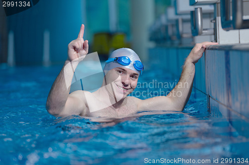 Image of swimmer athlete