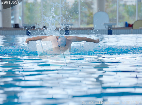 Image of swimmer athlete