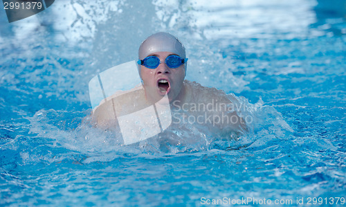 Image of swimmer athlete