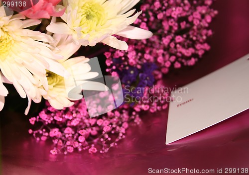 Image of gift of flowers