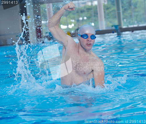 Image of swimmer athlete