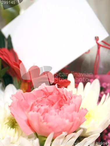 Image of gift of flowers