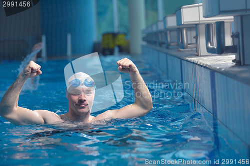 Image of swimmer athlete