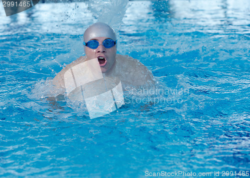 Image of swimmer athlete