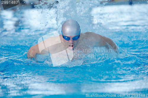 Image of swimmer athlete