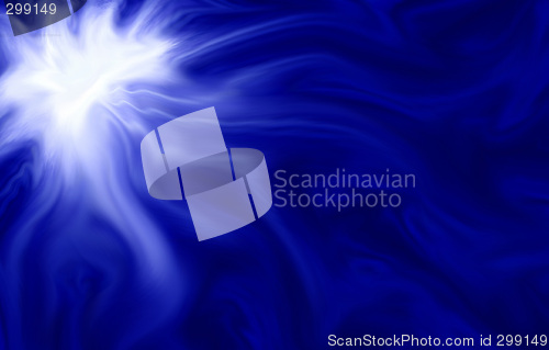 Image of blue abstract