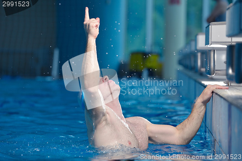 Image of swimmer athlete