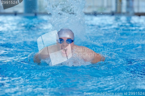 Image of swimmer athlete